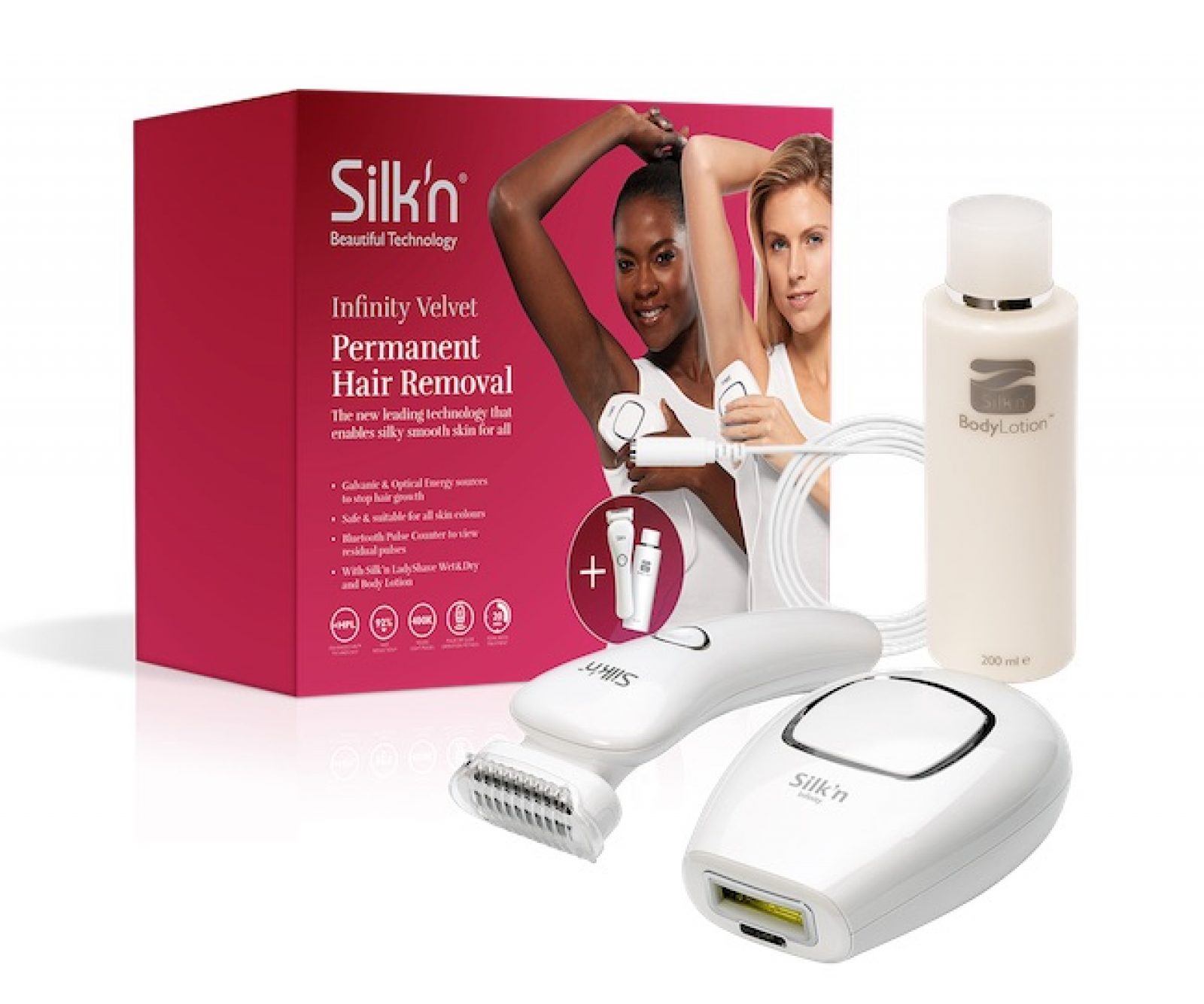 Infinity Velvet IPL Haarentfernung-Set