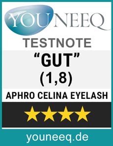 Aphro Celina Eyelashserum Test