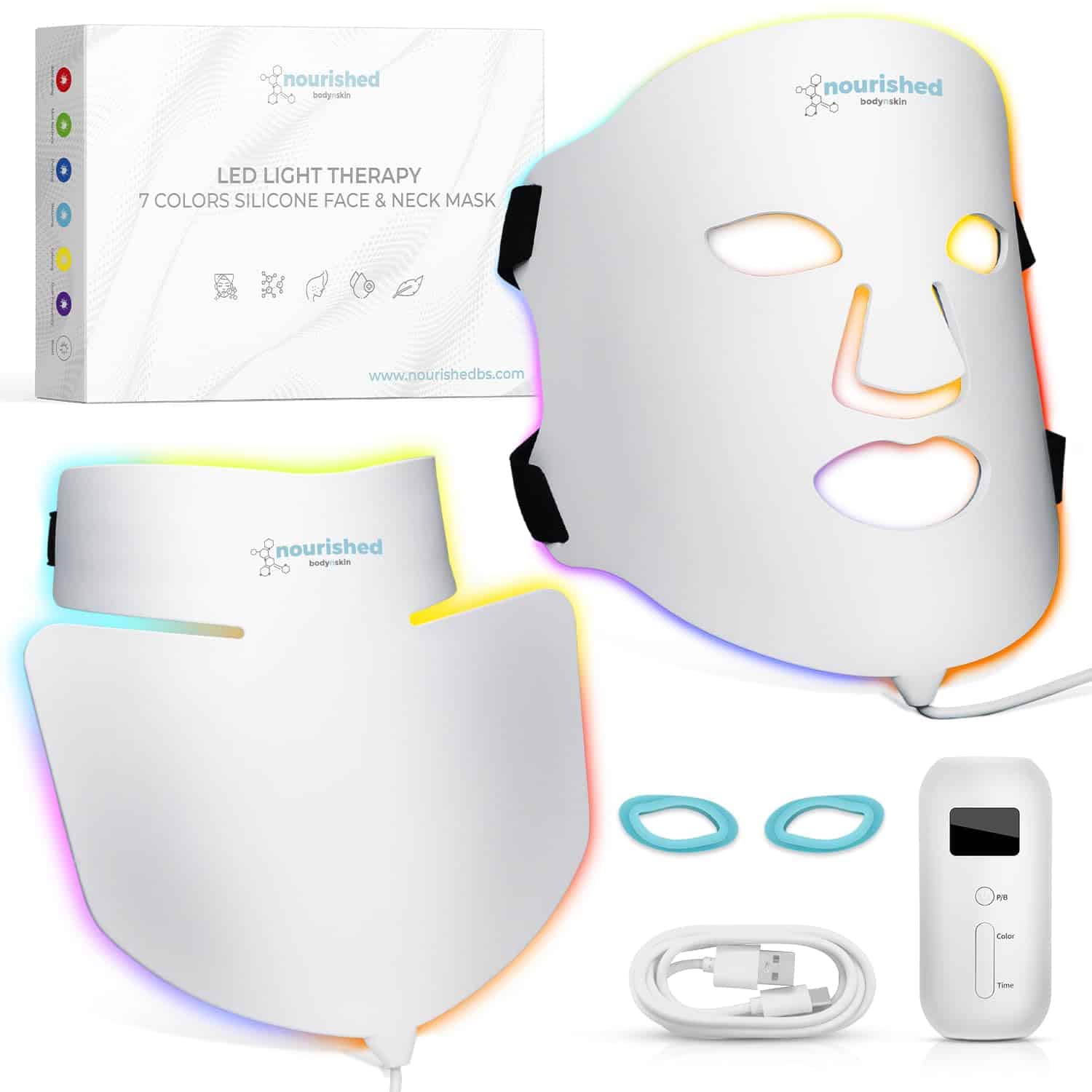 Nourished LED-Maske 7 Farben