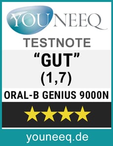 Oral B GENIUS 9000 Test Siegel