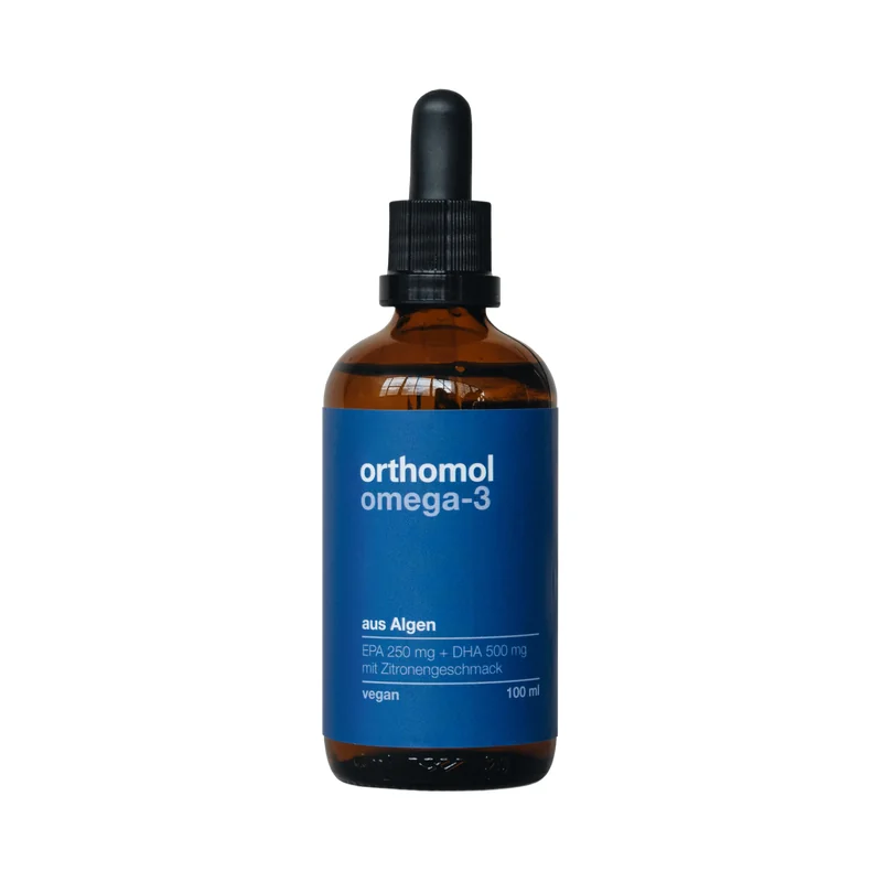 Orthomol Omega-3 Öl aus Algen, 100-ml-Pipettenflasche