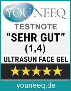 Ultrasun Face Gel SPF 50 Test